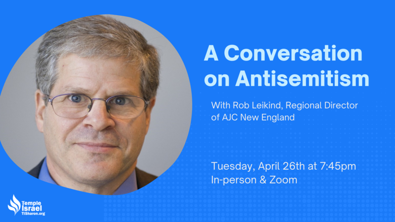 Banner Image for Conversation with Rob Leikind, Regional Director of AJC New England 