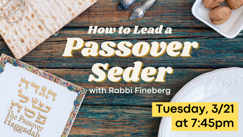 Banner Image for Leaders of Passover Seders Program
