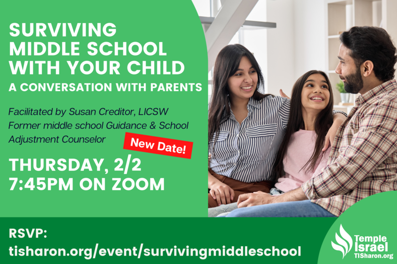 Banner Image for Surviving Middle School with your Child, a Conversation with Parents