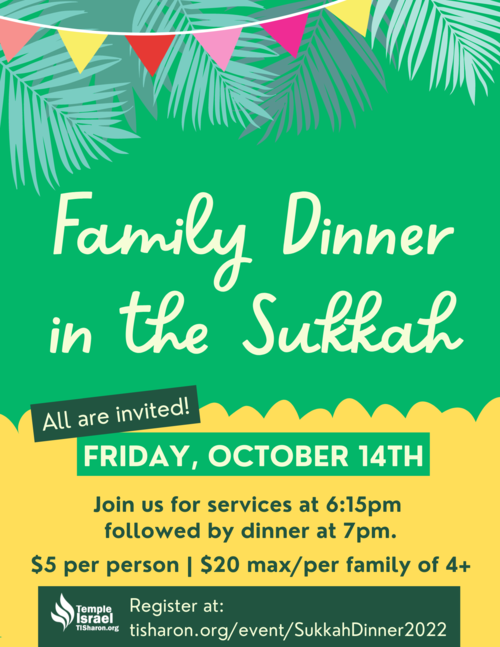 Banner Image for Family Dinner in the Sukkah