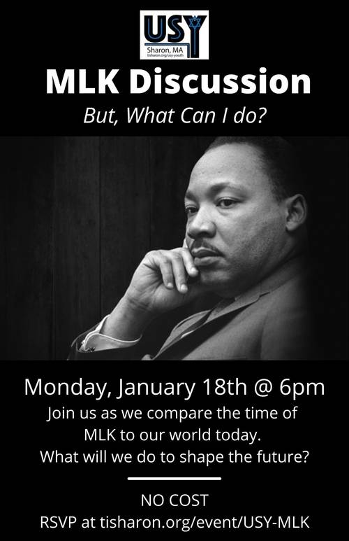 Banner Image for USY MLK Discussion