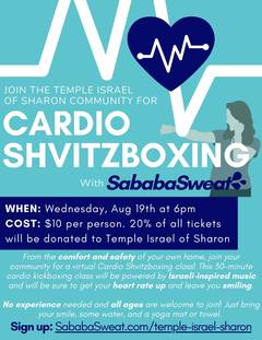 Banner Image for Cardio Shvitzboxing with SababaSweat